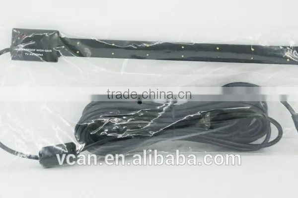 2015 New Arrivel VCAN0961 Car DVB-T DVB-T2 Digital TV Antenna Aerial Built-in Signal Enlarger Booster photo-2