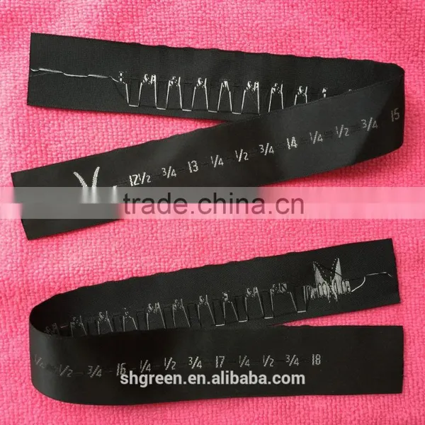 Custom Brand Logo Bow Tie Neck Ribbon,adjustable Bow Tie Ribbon With Size Number(12 1/2-18) photo-2