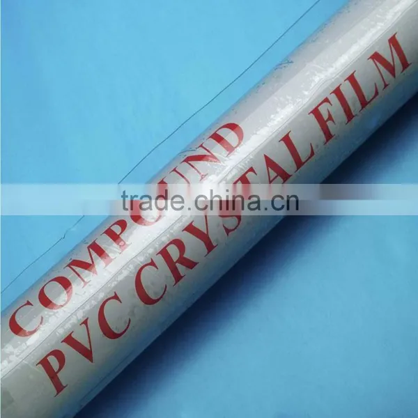 0.10mm Soft PVC Crystal Film With a Little Powder