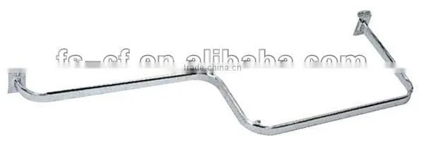 K46 Chrome Metal Towel Rack