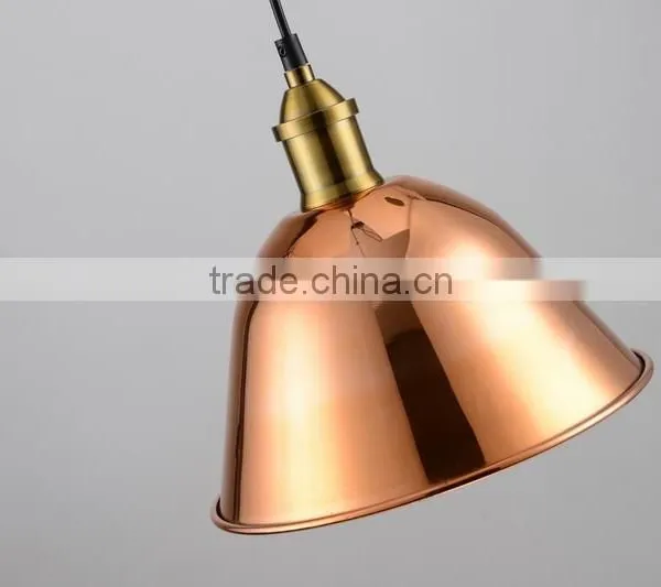 Rose Gold Color Whole Metal Lamp Wide Voltage Hot Sale Pendant Lamp Uttermost Arcada 1 Pendant Light photo-2