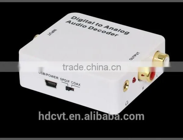 HDA-212 HIGH QUALITY Digital to Analog Audio Decoder photo-5