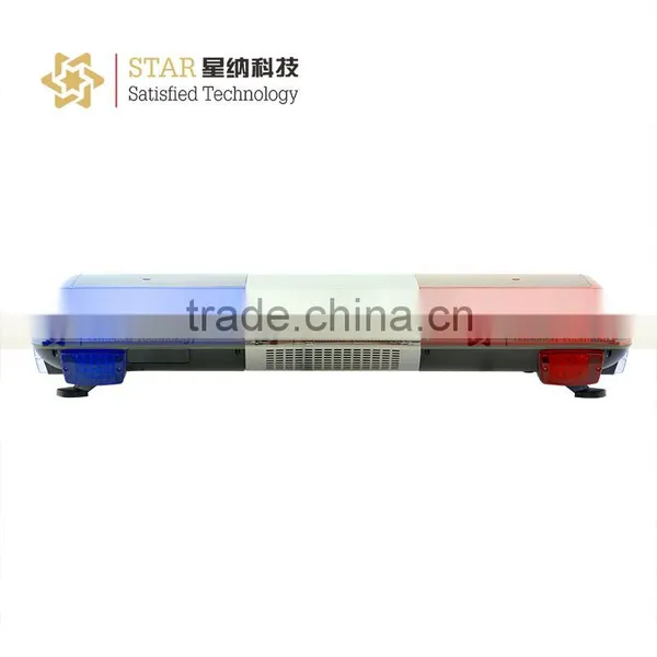 Police Alarming Emergency Red and Blue Light Bar photo-2