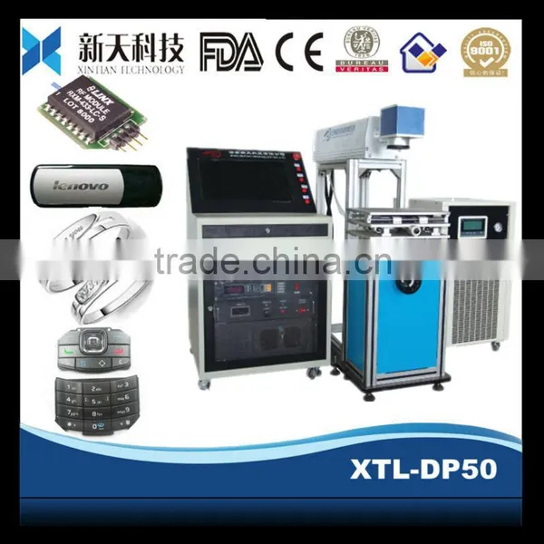 Indian Cubic Zirconia Jewelry Necklace Set Laser Marking Machine