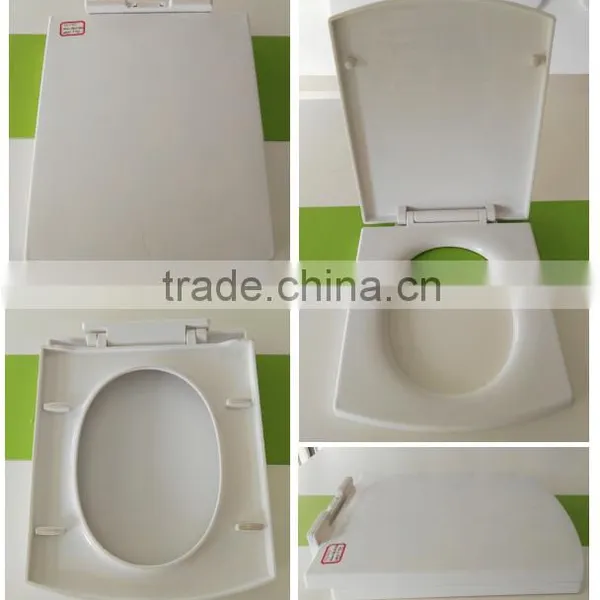 Bathroom Sanitary PP Fast Closing Toilet Seat Washlet photo-3