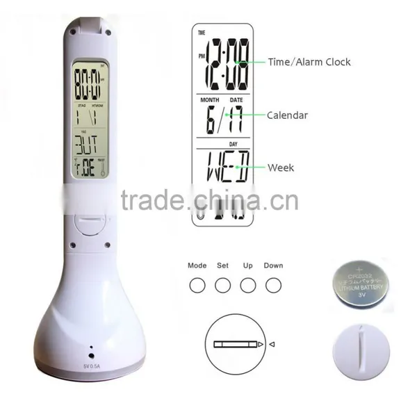 Led Desk Lamp Lamp With Mood Light and Lcd Display photo-2