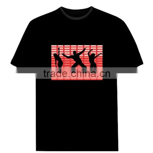 Activated el T-shirt Panel,LT-070