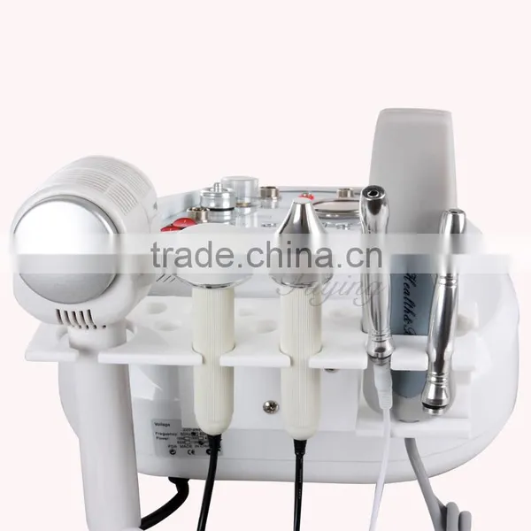 4 In1 Diamond Dermabrasion With Scrubber Diamond Dermabrasion/ultrasonic Skin Scrubber/hot Cold Hammer Microdermabrasion Machine photo-4