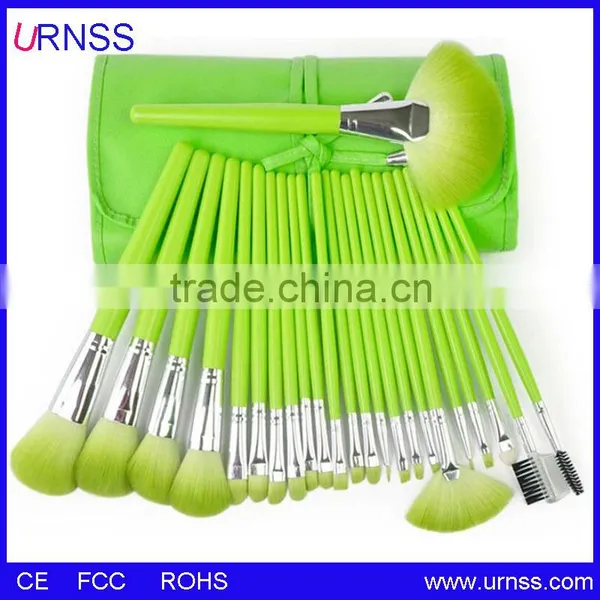10pcs Hot Selling Synthetic Hair Makeup Brushes With White Handle Make up Brush High Quality photo-2