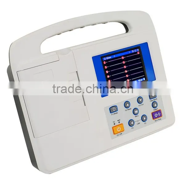 Digital 1-channel 12 Lead Electrocardiograph Portable Ecg Machine EKG-901 photo-3