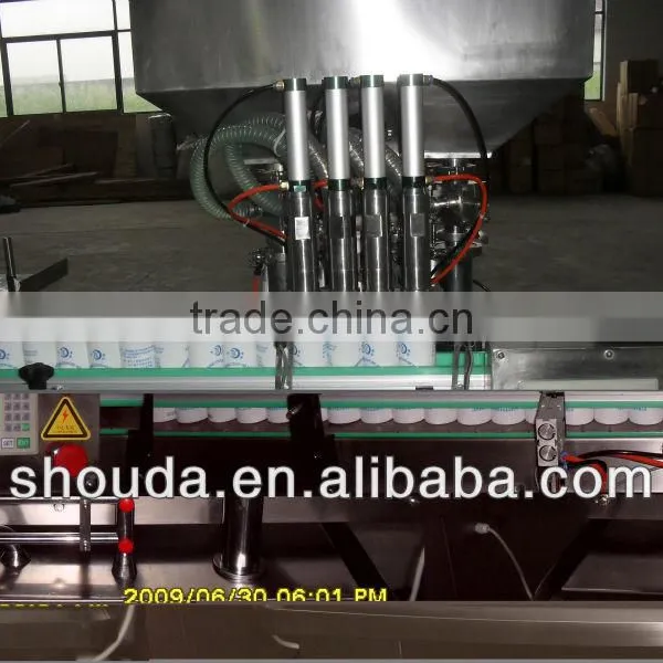 sweet sour sauce glass bottle filling machine