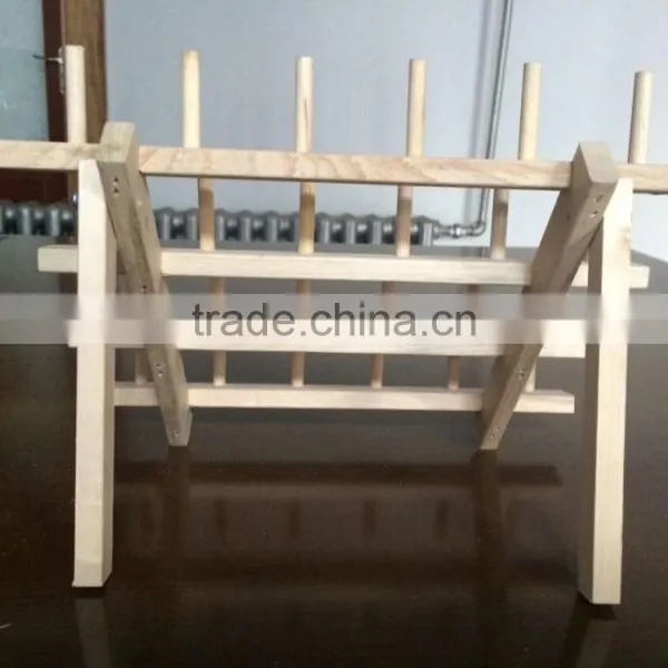 2015 Hot Sale Birch Thread Rack Wood Spools photo-4