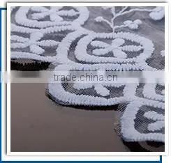 280cm Width 100% Polyester Striped Sheer Curtain Fabric photo-4