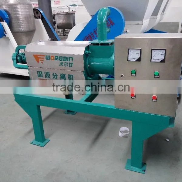 Electric New Cow Dung Dewatering Machine Dung Cleaning Machine on Sale photo-6