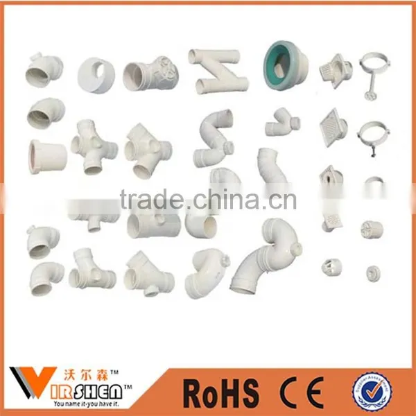 PVC Sanitary Pipes Fittings Sewage Pipe Fitting Pvc Pipe Fittings for Bathroom