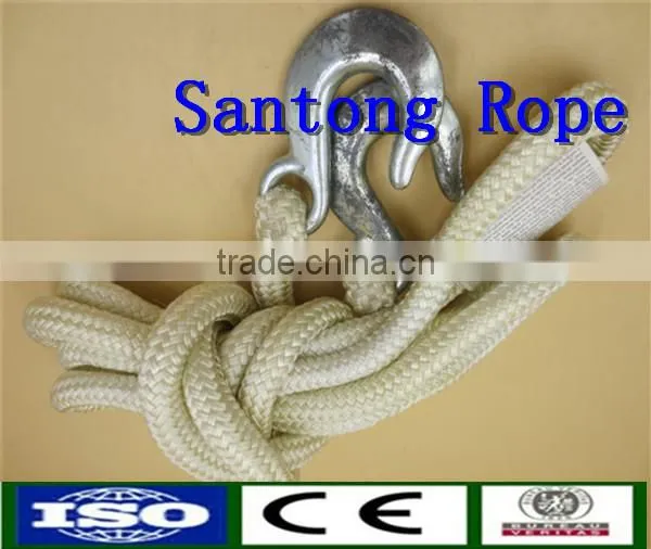 Nylon Twisted Pre-spliced Tow Rope With Hooks photo-5