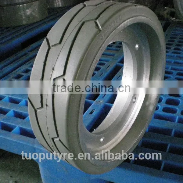 Scissor Lift Tires 323x100,solid Tires for Scissor Lift 323x100