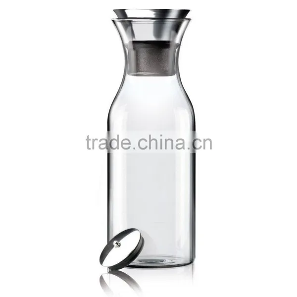 Glass Water Pitcher, Glass Fridge Carafe, Ice Tea Maker photo-2