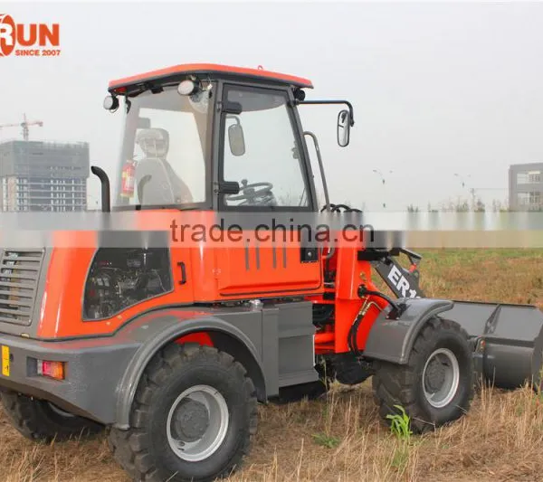 Made in China Qingzhou Everun 1.6Ton Mini Radlader China With Snow Blade photo-6