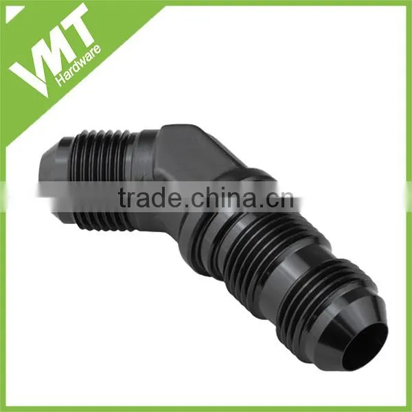 CNC Machined Aluminium AN 45 Degree Bulkhead Fitting photo-5