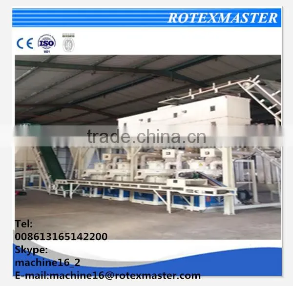 Rice Husk/oil Palm Fiber Pellet Production Line photo-5