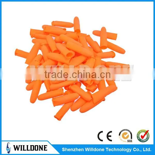 High Quality Orange Anti-slip Finger Cots photo-3