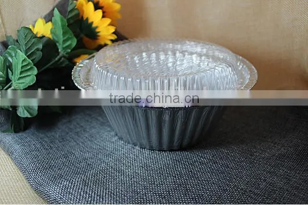 Disposable Plastic Cover for Aluminum Foil Paper Bowl photo-4