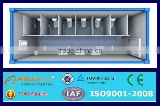 China Steel Structure Used Mobile Portable Toilet photo-2