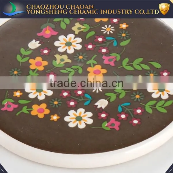 Handmade Colorful Ceramic Tile Coaster Set photo-3