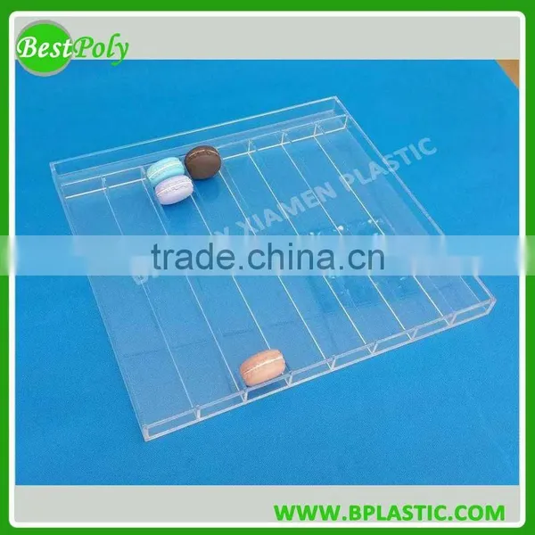 High Quality Acrylic Tray for Cookie,chocolate,macarons photo-3