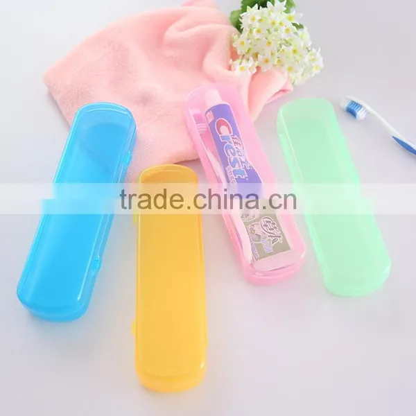 J384 Travel Toothbrush Tube Colorful Toothbrush Tube Toothbrush Box photo-3