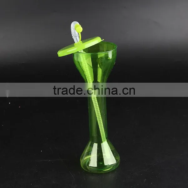 Beach Plastic Cup With Straw photo-3