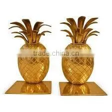 Pineapple Metal Bookends For Decorating Your Home photo-4