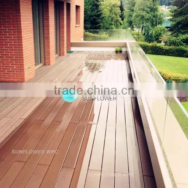 Top Quality Solid Wpc Eco Deck, Wpc Crack-resistant Decking, Composite Decking Solid photo-3