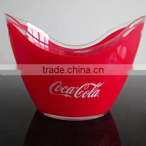 Supply Good Quality Acrylic Plastic Beer Vodka Champagne Ice Bucket Coolers photo-2
