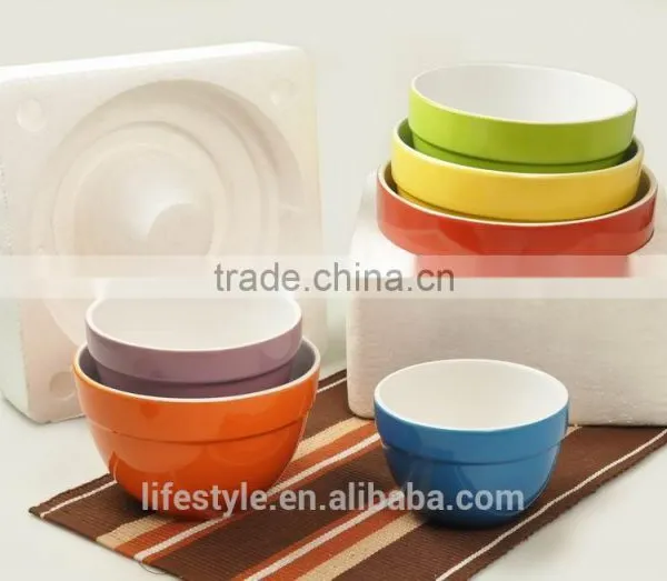 6pcs Mixing Bowl Sets, Embossed Salad Bowl,Fruit Bowl photo-5