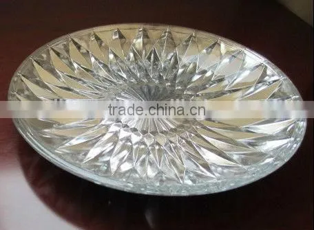 8inch Electroplated Glass Round Tealight Holders photo-2