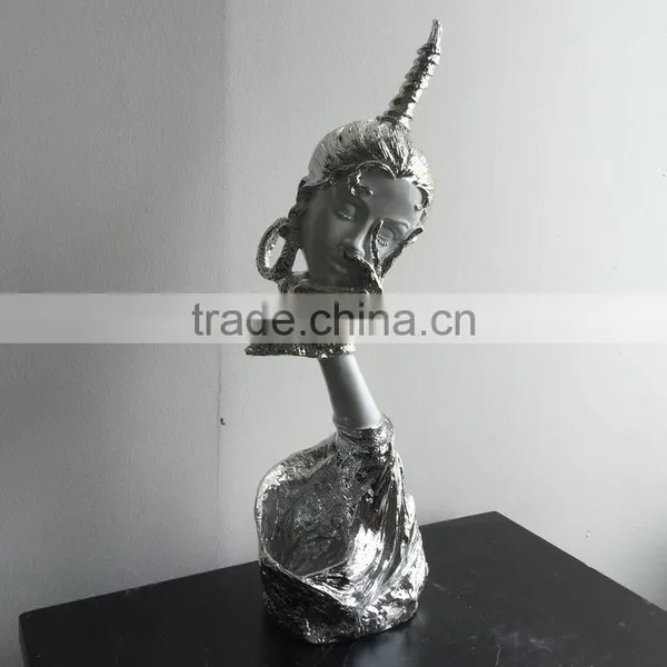 Resin Art Head Statue photo-2