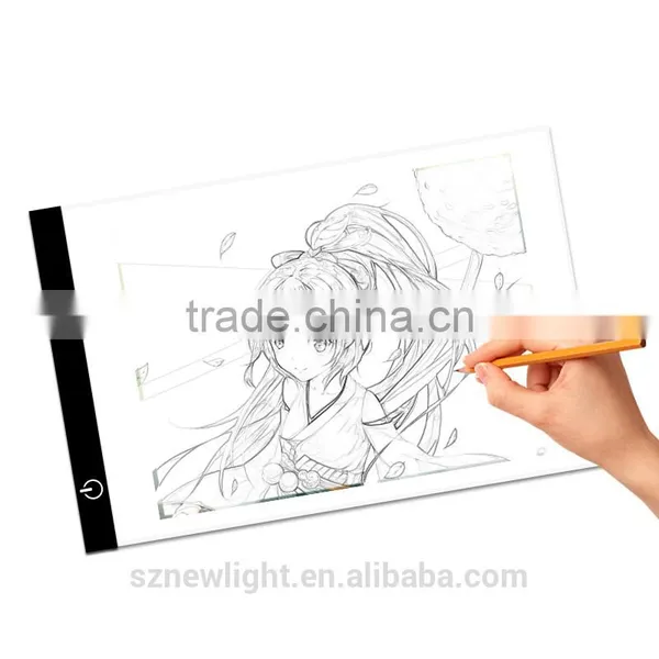 Ultra Slim Education Small A4 Frameless Led Drawing Board photo-4