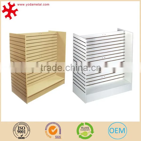 H-united Slatwall Stand Gondola With Shelevs for Clothing Retail Store With Good Quality photo-4