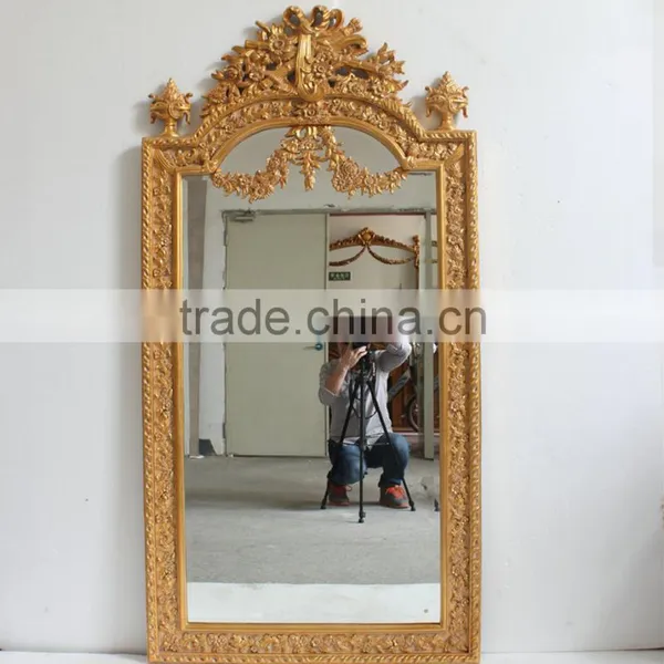 Vertical Dressing Room Baroque Style Frame Mirrors photo-6