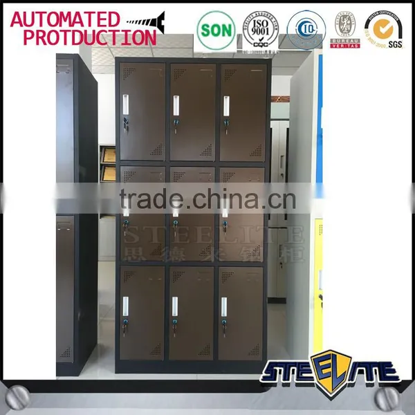 Fireproof 9 Door Steel Staff Clothes Wardrobe Locker photo-6
