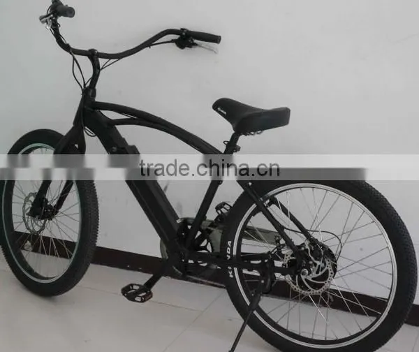 2017 Newly Design 26 Inch Aluminum Electric Beach Cruiser Bike photo-2