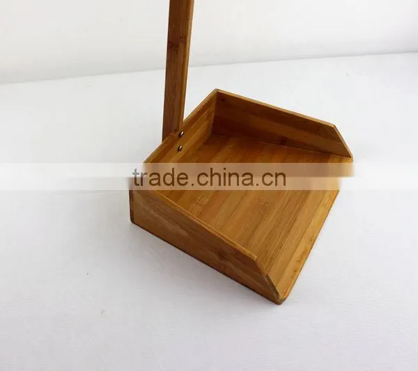 Bamboo Long Handle Dustpan photo-4