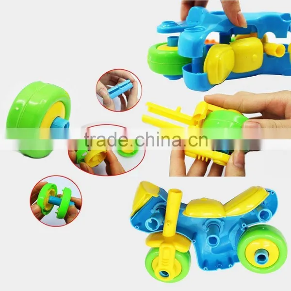 2016 New Complete Set of 5 Assemble Toy Take-Apart-Toys Vehicle Play Car Toy Set Multi Mix Educational Toy photo-2