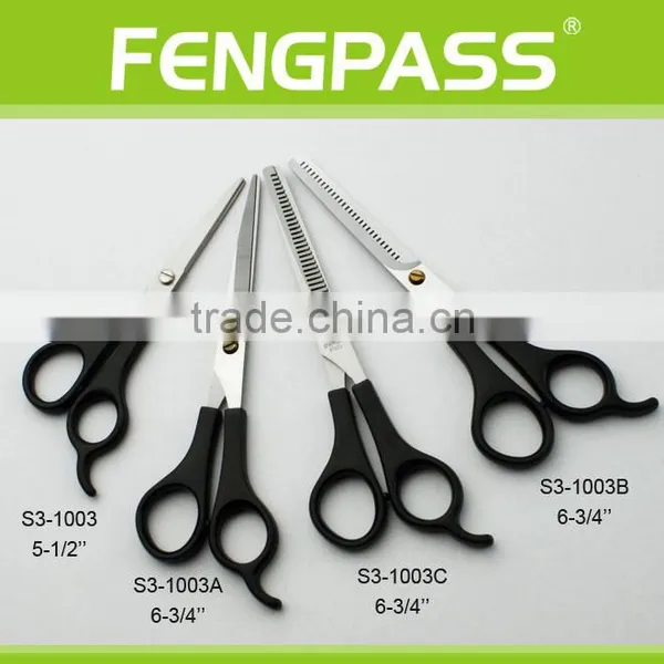 S3-1003C 6-3/4" Inch 2CR13 Stainless Steel Blade With ABS Handle Hair Thinning Hair Salon Scissors photo-6
