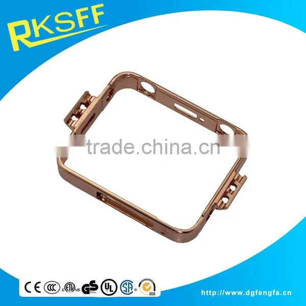 Plated Rose Golden Wristwatch Case photo-5
