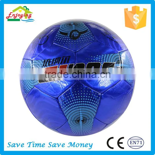 Laser Shiny Popular Eco-friendly Material Football Soccer Ball for Adults photo-4