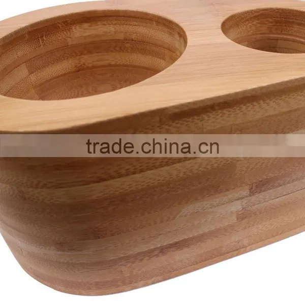 FDA&LFGB,Custom Kithenware Bamboo Mortar and Pestle Set Whip Eggs photo-3