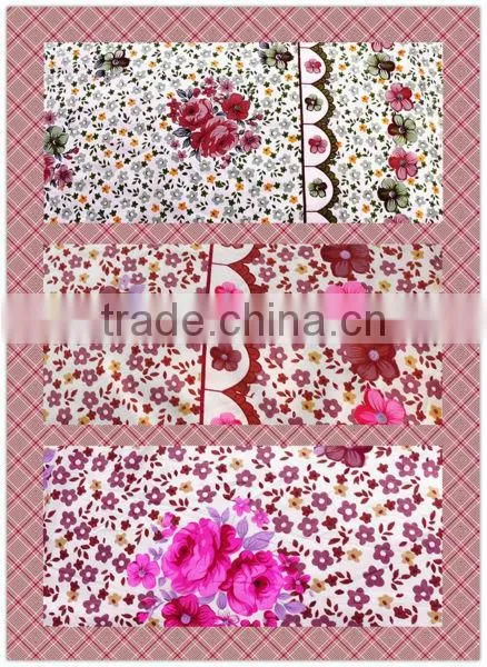 Reactive Dyed Duvet Cover Printed Bed Sheet Fabric Make to Order photo-3